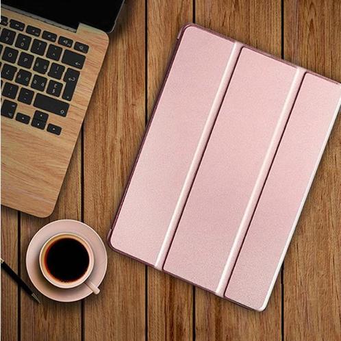 iPad Mini 4  Leren Vouwbare Cover Hoesje Case Roze, Telecommunicatie, Mobiele telefoons | Hoesjes en Screenprotectors | Overige merken