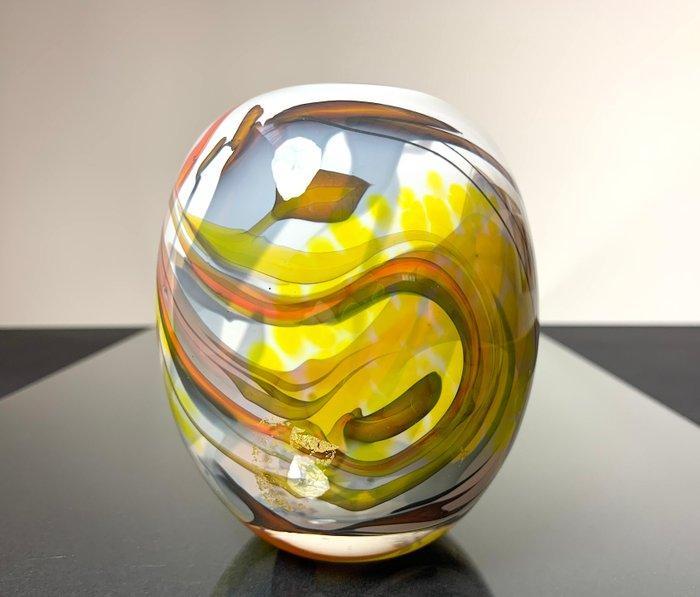 Maxence Parot - Vaas - Vaas met unieke kleuren Opalines en, Antiek en Kunst, Antiek | Glaswerk en Kristal