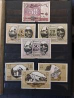Oostenrijk. - 124 Notgeldscheine im Album Heller 1920s