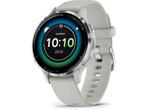 Garmin Venu 3S - Smartwatch - AMOLED-scherm - Zilver (Groen), Verzenden, Zo goed als nieuw
