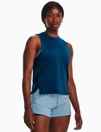 Under Armour Rush Tank-Blu - Maat MD, Kleding | Dames, Maat 38/40 (M), Blauw, Nieuw, Ophalen of Verzenden
