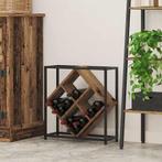 vidaXL Wijrek Oude Hout 51x18x52,5 cm Gelaagd Hout, Huis en Inrichting, Verzenden, Nieuw