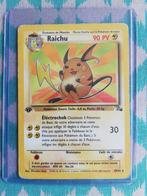 Carte Pokemon Raichu 14/62 HOLO Set Fossile Edition 1. Card, Hobby & Loisirs créatifs