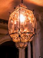 Kroonluchter - 3,5 KG - Venetiaanse stijl XL lamp - Glas,, Antiek en Kunst