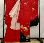 Kimono  Prachtige Furisode Kimono met Koma-borduurwerk,