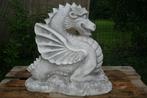sculptuur, Draak tuinbeeld - 65 cm - Beton