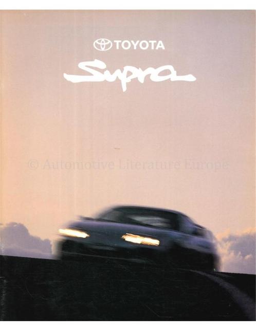 1994 TOYOTA SUPRA BROCHURE NEDERLANDS, Boeken, Auto's | Folders en Tijdschriften