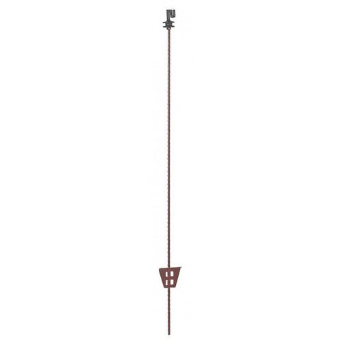 Veerstalen paal rond 105 cm met kopisolator - kerbl, Tuin en Terras, Palen, Balken en Planken, Nieuw