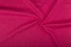 Meubelstof donkerroze - Linnen stof 50m op rol, Verzenden, Nieuw