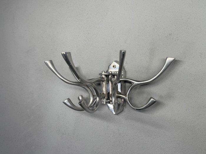 Porte-manteau - Aluminium - portemanteau tournant, Antiquités & Art, Curiosités & Brocante