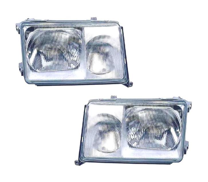 PHARES MERCEDES W124 89-93 BERLINE COUPÉ ARGENTÉS, Autos : Pièces & Accessoires, Éclairage, Envoi