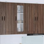 vidaXL Keuken Kast Kalmar Bruin Eiken 40 x 31 x 100 cm, Huis en Inrichting, Kasten | Overige, Verzenden, Nieuw