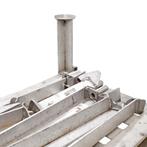 Gebruikte aluminium pallets incl. rongen, Articles professionnels, Ophalen of Verzenden