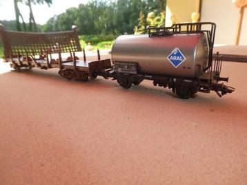 Märklin H0 - 46638/47903 - Wagon de marchandises pour trains