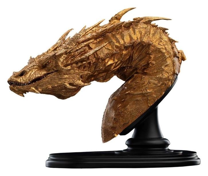 The Hobbit Bust Smaug the Golden 36 cm, Verzamelen, Lord of the Rings, Nieuw, Ophalen of Verzenden