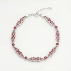 Zonder minimumprijs - Armband - 8 karaat Zilver, Witgoud -, Nieuw