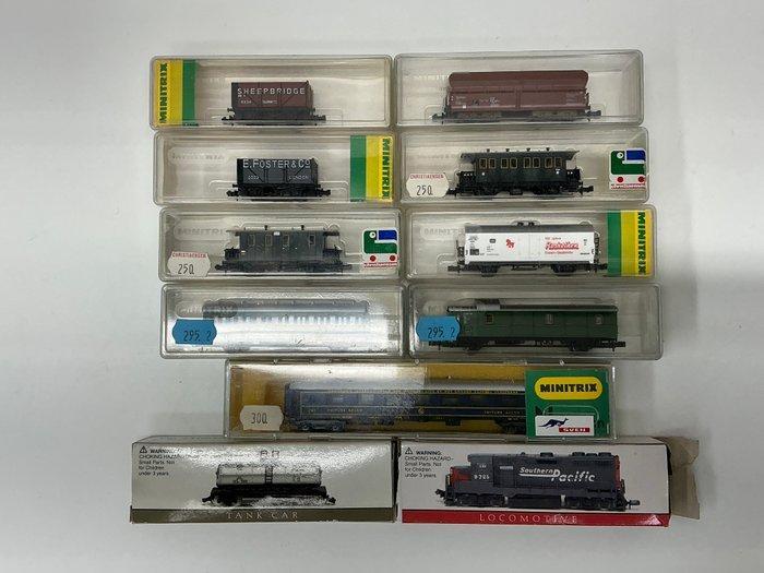 Minitrix Z - Modeltrein (11) - Partij Minitrix N-schaal, Hobby en Vrije tijd, Modeltreinen | H0