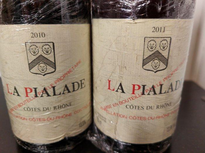 2010 & 2011 E. Reynaud, La Pialade - Côtes-du-rhône - 2, Collections, Vins