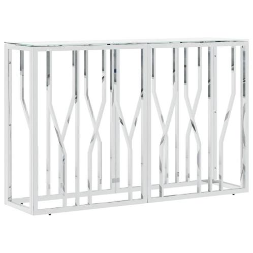 Stijlvolle Wandtafel Deal! 35% Korting op Zilverkleurige..., Huis en Inrichting, Tafels | Sidetables, 100 tot 150 cm, 25 tot 50 cm