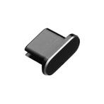 Stofdichte Plug voor USB-C poort - TG0755 - Zwart, Telecommunicatie, Mobiele telefoons | Toebehoren en Onderdelen, Nieuw