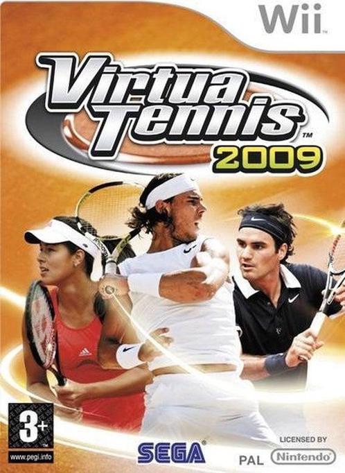 Virtua Tennis 2009 (Wii Games) (Nintendo Wii), Games en Spelcomputers, Games | Nintendo Wii, Zo goed als nieuw, Ophalen of Verzenden