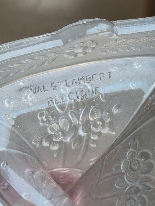 Val Saint Lambert - Kandelaar (2) - Glas, Antiek en Kunst, Antiek | Glaswerk en Kristal