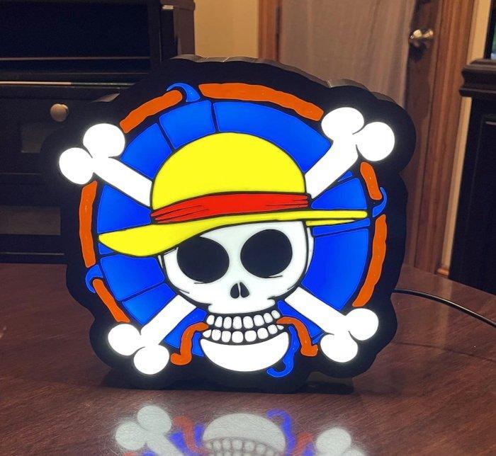 One Piece Luffy flag logo lightbox - POS (reclameobject voor, Games en Spelcomputers, Spelcomputers | Overige Accessoires