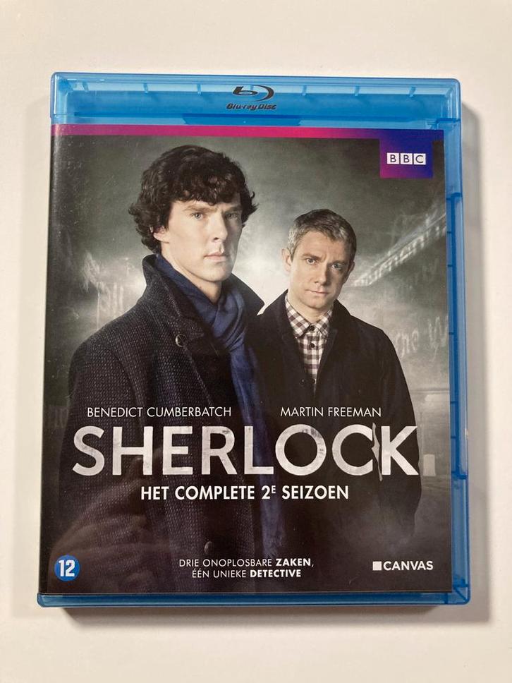 SHERLOCK SEASON 2 (BLURAY), Cd's en Dvd's, Blu-ray, Gebruikt