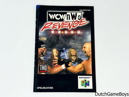 Nintendo 64 / N64 - WCW / NWO Revenge - NOE - Manual, Games en Spelcomputers, Games | Nintendo 64, Gebruikt, Verzenden
