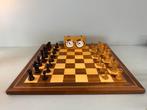 Jeu déchecs - Prachtig vintage schaakspel met originele, Antiquités & Art, Curiosités & Brocante