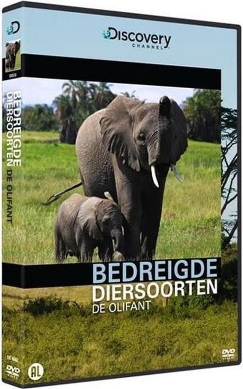 Bedreigde Diersoorten - De Olifant (dvd tweedehands film), Cd's en Dvd's, Dvd's | Actie, Ophalen of Verzenden