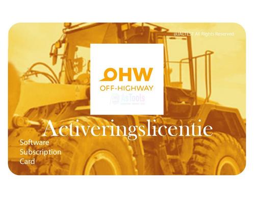 Jaltest OHW Activeringslicentie (Upgrade), Autos : Divers, Outils de voiture, Envoi