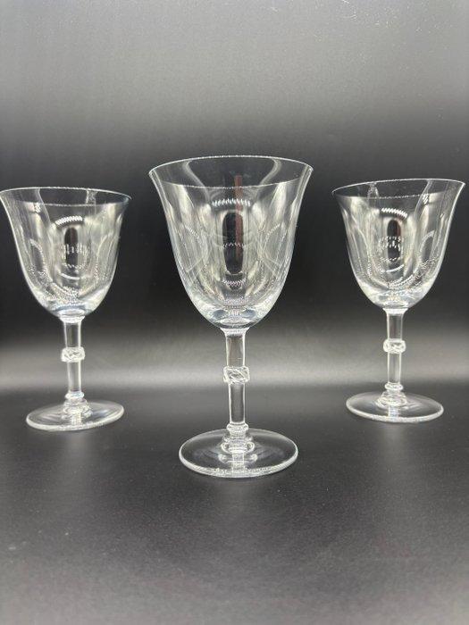 Lalique - Drinkglas (3) - Beaugency - Kristal, Antiek en Kunst, Antiek | Glaswerk en Kristal