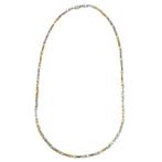 Halsketting - 18 karaat Geel goud, Witgoud, Handtassen en Accessoires, Nieuw