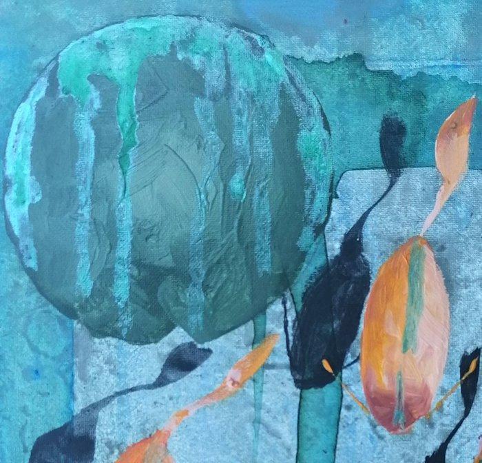 Guido Borelli - tam tam, Antiquités & Art, Art | Peinture | Moderne