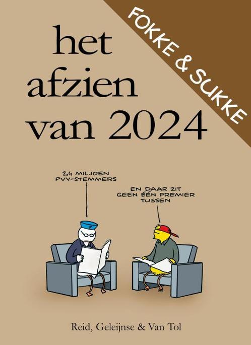 Het afzien van 2024 / Fokke & Sukke 9789492409737 John Reid, Boeken, Stripverhalen, Gelezen, Verzenden