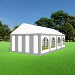 Partytent 4x8  PVC - Premium | Grijs / wit, Verzenden, Partytent