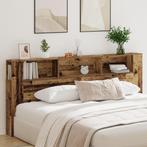 vidaXL Hoofdeinde Kast Oud Hout 220x18,5x104,5 cm, Huis en Inrichting, Verzenden, Nieuw