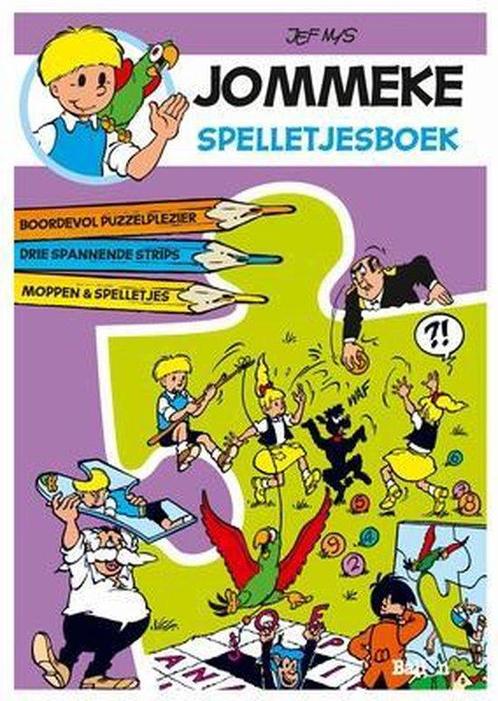 Jommeke omnibus 4 - Jommeke spelletjesboek (puzzelstuk), Livres, BD, Envoi