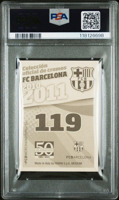 2010/11 Panini FC Barcelona Lionel Messi #119 - PSA 10, Collections, Autocollants