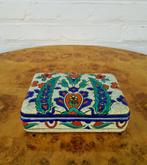 Keramis Boch - Doos - Dekseldoos met geëmailleerde, Antiek en Kunst
