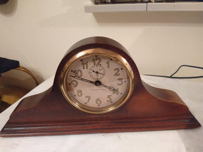 Klok - Junghans - Hout, Messing - 1930-1940 - Intermittent, Antiek en Kunst, Antiek | Klokken