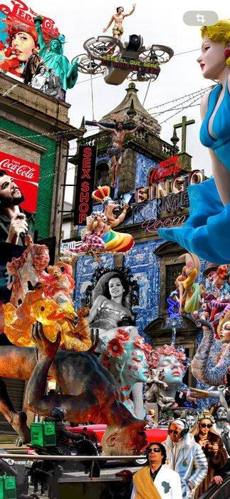 Reinaldo Ortega Sardiñas 1977 - XXI España - Fiesta de la, Antiquités & Art, Art | Peinture | Moderne