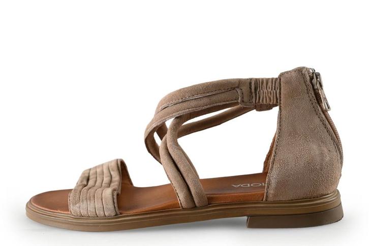 Omoda Sandalen in maat 37 Beige | 5% korting, Kleding | Dames, Schoenen, Beige, Zo goed als nieuw, Sandalen of Muiltjes, Verzenden