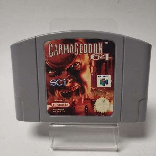 Carmageddon Nintendo 64, Games en Spelcomputers, Games | Nintendo 64, Zo goed als nieuw, Ophalen of Verzenden