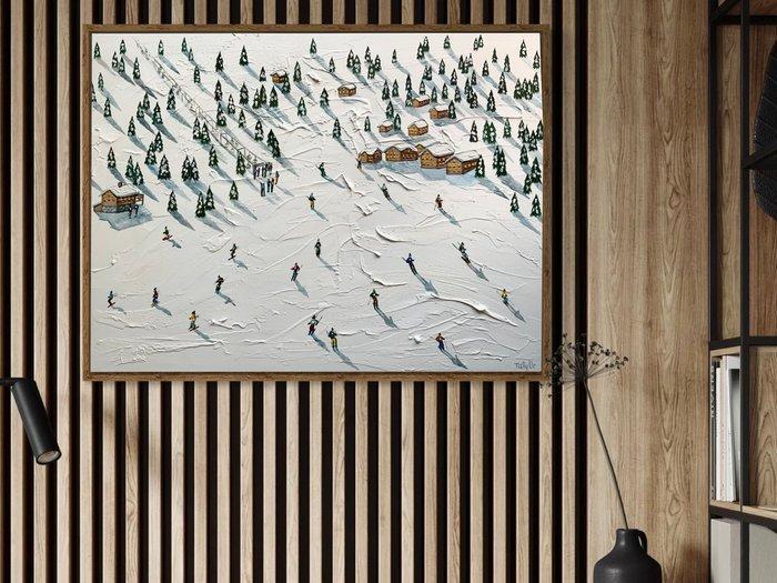 Taty Ur - Discesa, Antiek en Kunst, Kunst | Schilderijen | Modern