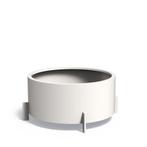 Aluminium plantenbak Drum Ø120x60cm - Met bodem (OP=OP), Tuin en Terras, Bloembakken en Plantenbakken, 100 cm of meer, Rond, Nieuw