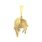 Gouden hanger van twee vleugels (gouden kettinghanger), Bijoux, Sacs & Beauté, Bracelets à breloques, Ophalen of Verzenden