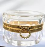 Sieradendoos - Kristal - Kristallen sieradendoos met een, Antiek en Kunst