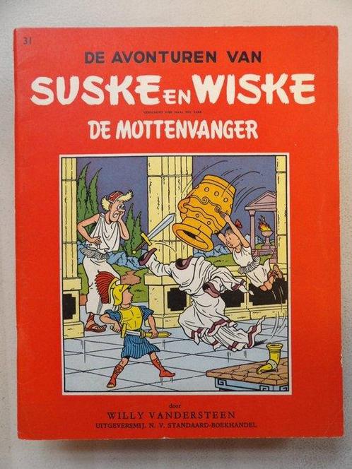 Suske en Wiske 31 - (RV) Rode reeks Vlaams - De Mottenvanger, Boeken, Stripverhalen